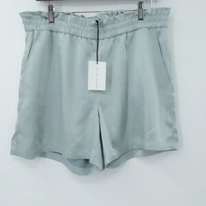 Melissa Nepton Lauren Shorts‎ Womens Large Sparkling Green Relaxed Casual Lounge
